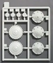 Dragon 1/35 Scale Pz Kpfw II Ausf F Parts Tree E from Kit No. 6263