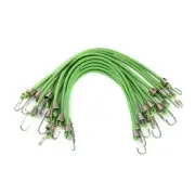 15 Pack Heavy Duty Bungee Cords with Hooks 10 Inch Mini Rubber Bungee Cord Elast