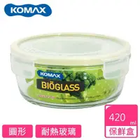 在飛比找蝦皮商城優惠-【韓國KOMAX】長春藤圓型玻璃保鮮盒420ml《拾光玻璃》