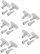 Angoily 5 Sets Mechanical Clock Maintenance Kit Wind up Key Clock Repair Tool Metal Winder