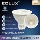 7W GU10 LED Globe Bulb Light Spotlight Warm White Lamp DownLight 3000K 8-20PCS
