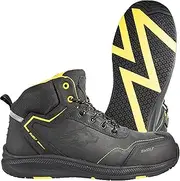 [BWOLF] Phoenix Work Shoes Men's S3 High Safety Shoes S3 Nabuk Waterproof Non-Slip 4x4 Grip Tech, Ergo Soles