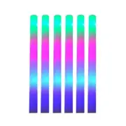 6Pcs Light Foam Sticks,LED Foam Sticks Glow Batons with 3 Modes Flashing 5467