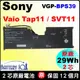 原廠 Sony 電池 VGP-BPS39 Vaio Tap11 SVT11 SVT1121G4E/B SVT11213CGW SVT11213CXB SVT11219SCW SVT11223CGW SVT11227CG