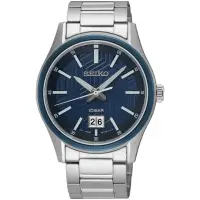 在飛比找momo購物網優惠-【SEIKO 精工】大日期 城市簡約男錶 39.5mm(SU