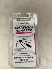 Scosche UAA3SD Antenna Adapter 1975-up Domestic & Import New