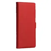 PC + PU Horizontal Flip Leather Case for Huawei Mate 20 X, with Holder & Card Slot & Wallet(Red)
