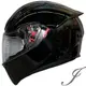 AGV K-3 SV K3SV BLACK 素亮黑 全罩 安全帽 內置遮陽片