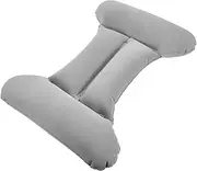DINHEAROM Inflatable Lumbar Support Pillow Automatic Inflation Travel Cushion for Airplane Car Office and Camping Comfortable Back Support for Lower