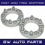 2 PC 1.25" Wheel Spacer Adapters 6x5.5 TO 6X5.5 CB 78MM 14x1.5 Fit Chevy Tahoe