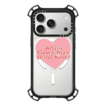 iPhone 17 Pro Bounce Case MagSafe Compatible Cooler Than Being Kind Phone Case by Quotes by Christie