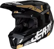 Leatt 2.5 Camo, motocross helmet , color: Black/Brown/White , size: XXL