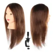 Hair Mannequin Head Hairdresser Training Head Cosmetology Manikin Head With HR6