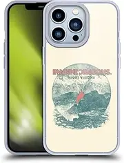 [Head Case Designs] Officially Licensed Imagine Dragons Flame Night Visions Key Art Soft Gel Case Compatible with Apple iPhone 13 Pro