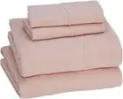 Sleepdown Jersey Sheet Set - Blush, King (4 Piece)