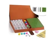 Chinese Filipino Numbered Tiles Mahjong Set. 144 Tiles 1.45 " Easy-to-Read