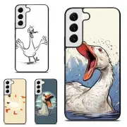 Funny Duck Goose Laughter Shockproof Case For Samsung S7 S8 S9 S10 S20 Plus Lite