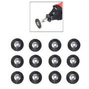MINI UNMOUNTED BRISTLE WHEELS STIFF 3/4" DIA JEWELRY FOREDOM DREMEL TOOLS Pkg 12