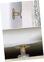 2pcs Bed Stopper Anti-Collision Stabilizer Gray Draft Stopper Headboard Stoppers Stainless Steel Bedside Fixer