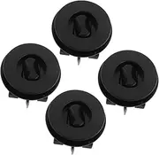 Cabilock Car Mat Buckle Clips 4pcs Set Plastic Non-slip Carpet Fasteners Universal Floor Mat Retainer Clips Auto Carpet Holders