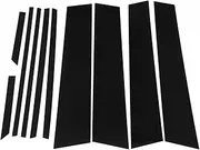LUMIXE 10PCS Window Trim Cover BC Column Sticker, for, for Corolla, for Cross 2020 2021 2022, Polished Pillar Posts Auto Window Pillar Molding