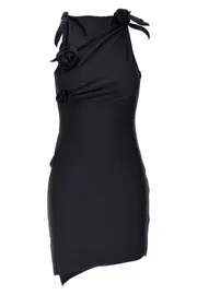 COPERNI 'Asymmetric Flower' Mini Dress