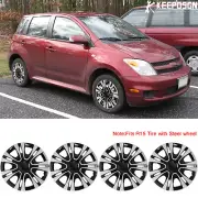 For Scion xA 15" Set of 4 Hubcaps Wheel Rims Cover Hub Caps Fits R15 Steel Wheel
