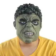 America Hulk Props Ball Head Mask Avengers Latex Halloween Cosplay Captain Cover