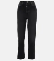 [Re/Done] Re/Done 70s Stove Pipe straight jeans 30 black