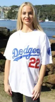 Los Angeles Dodgers kershaw 22 baseball white jersey clearance XS-3XL SIZE RANGE
