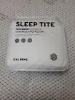 Malouf Sleep Tite Five 5ided Icetech White Mattress Protector Cal King