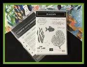 Stampin' Up! SEASCAPE Stamps, SEA LIFE Dies & WHALE OF A TIME DSP ***NEW*** #350