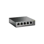 TPLink 5Port 10-100Mbps Desktop Switch with 4Port PoE 58W IEEE 802.3af compliant