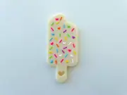 New Sprinkle Ice Cream Silicone Baby Teether, Cute Teething Toy Baby Shower Gift