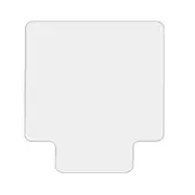 Non Slip PVC Chair Mat Carpet Floor Protectors Home Office Room 120 x 90cm