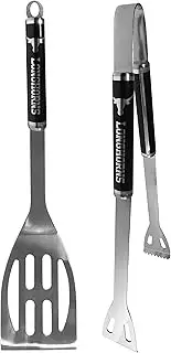 Siskiyou Sports NCAA Texas Longhorns 2 pc Black BBQ Set, One Size, Black