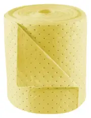Condor 35Zr31 Sorbents, 20 Gal, 15 In X 150 Ft, Harsh Chemicals, Yellow,