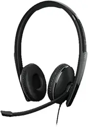 EPOS | Sennheiser Adapt 160T USB-C II (1000905) - Wired, Double-Sided Headset – USB-C Connectivity, MS Teams Certified, UC Optimized – Superior Stereo Sound - Enhanced Comfort - Call Control - Black
