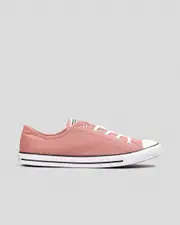 [Converse] Converse Women's Chuck Taylor All Stars Dainty Shoes in Light Saddle/Egret/Black Size 09 09 Light Saddle/Egret/Black