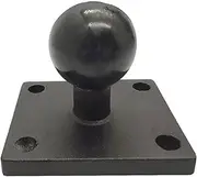 Adjustable Bracket Aluminum Alloy Square Mounting Base with 1 Inch Ball Head Mount Zumo 400/450/500/550/660 Rider Motorcycle Bicycle