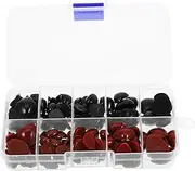 DIYEAH 150pcs Abs Craft Safety Eyes for Crocheting Animals Plush DIY Projects