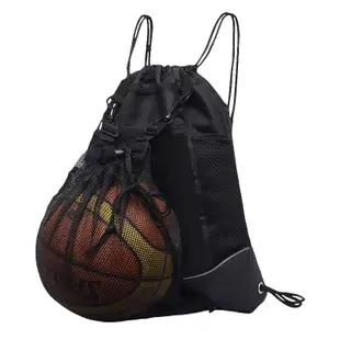 二合一球鞋籃球背包 球袋 後背包 球鞋包 網袋雙肩包 籃球包 雙肩包 籃球袋 束口袋【BG45】