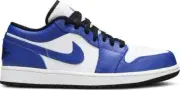 Nike Air Jordan 1 Low Game Royal Blue White 553558-124 Men’s Size 10