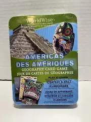 Replogle Globes Geography Game Worldwide Geography Americas Card Game