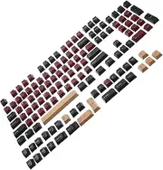TEHAUX 1Set Mechanical Keycaps Keycaps for Gaming Office Use Durable Wear Resistant Keyboard Decor for Custom Mechanical Keyboards
