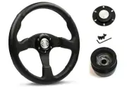 SAAS Steering Wheel D1-SWB-R & boss for Toyota Corolla CSX Seca AE Series 1985-1 (for: Toyota)