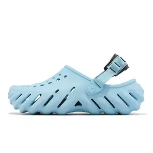 Crocs 洞洞鞋 Echo Clog 北極藍 輕量 防水 男鞋 女鞋 波波克駱格 卡駱馳 207937411