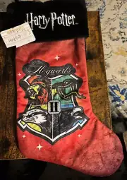 Wizarding World Harry Potter Christmas Stocking Holiday Decor NWT