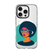 iPhone 16 Pro Clear Case MagSafe Compatible Sunglasses at night