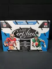 2022 Panini Certified Football HOBBY BOX Factory Sealed! - 4 Hits Per Box